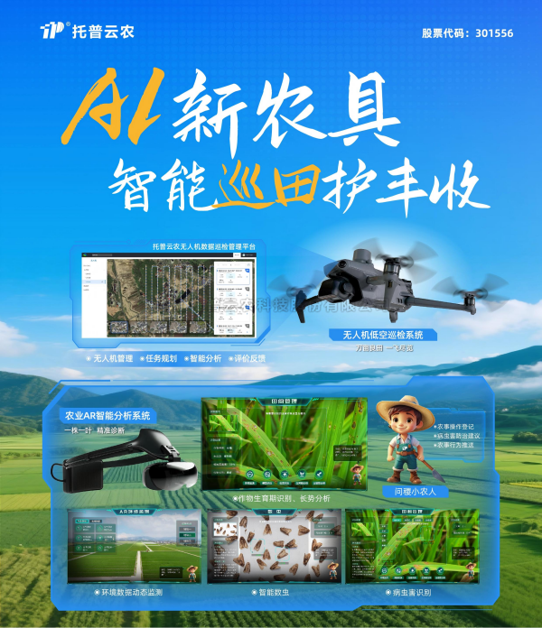 从测报灯三连冠到“AI+农业”全链赋能 托普云农以科技定义智慧农业新标杆