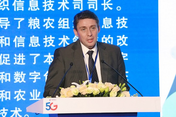 聯(lián)合國(guó)糧農(nóng)組織信息技術(shù)司司長(zhǎng)Varas, Samuel
