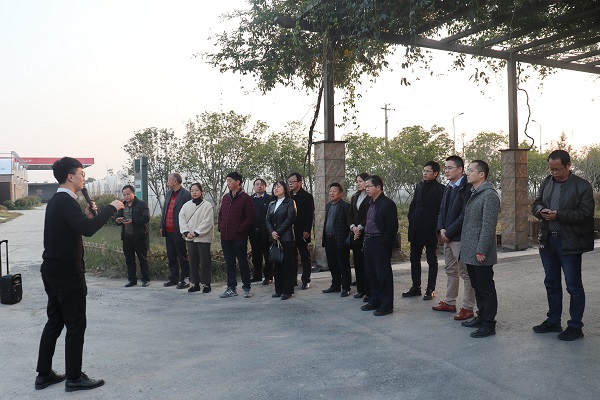 培訓班參觀托普云農(nóng)臨浦基地